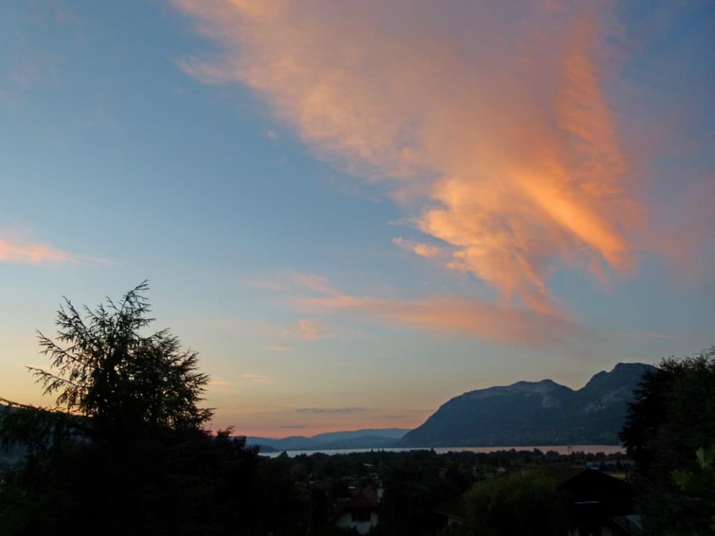 un ange sur le mont Veyrier