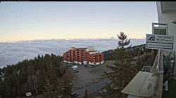 Notre webcam de chamrousse - Roche Béranger - alt. 1800 m - vue vers Grenoble et le Recoin