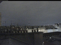 Notre webcam Paris St-Germain-des-Prés - vue Ouest - réactualisée toutes les minutes