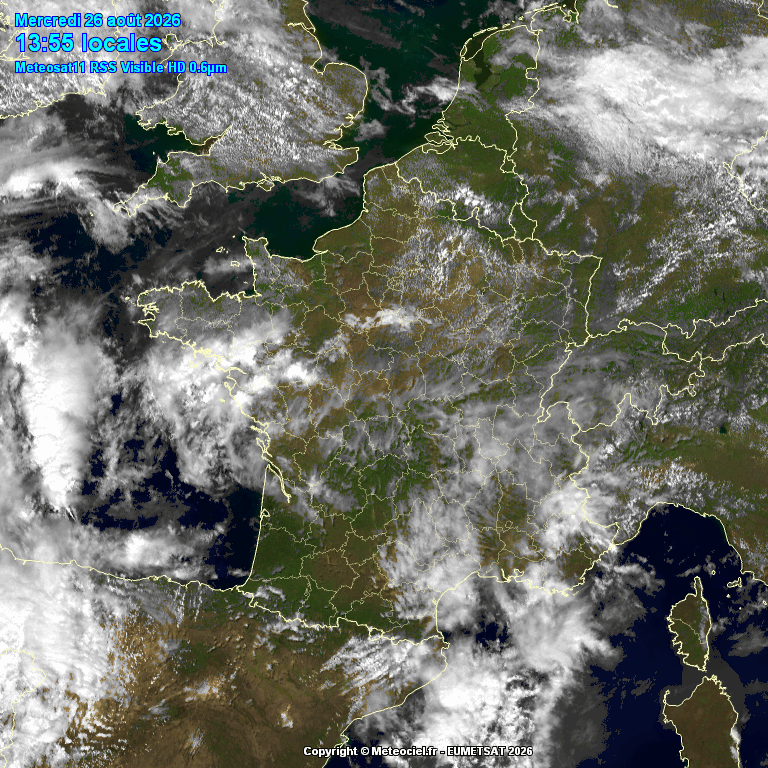Image d'illustration pour Suivi des nuages en France