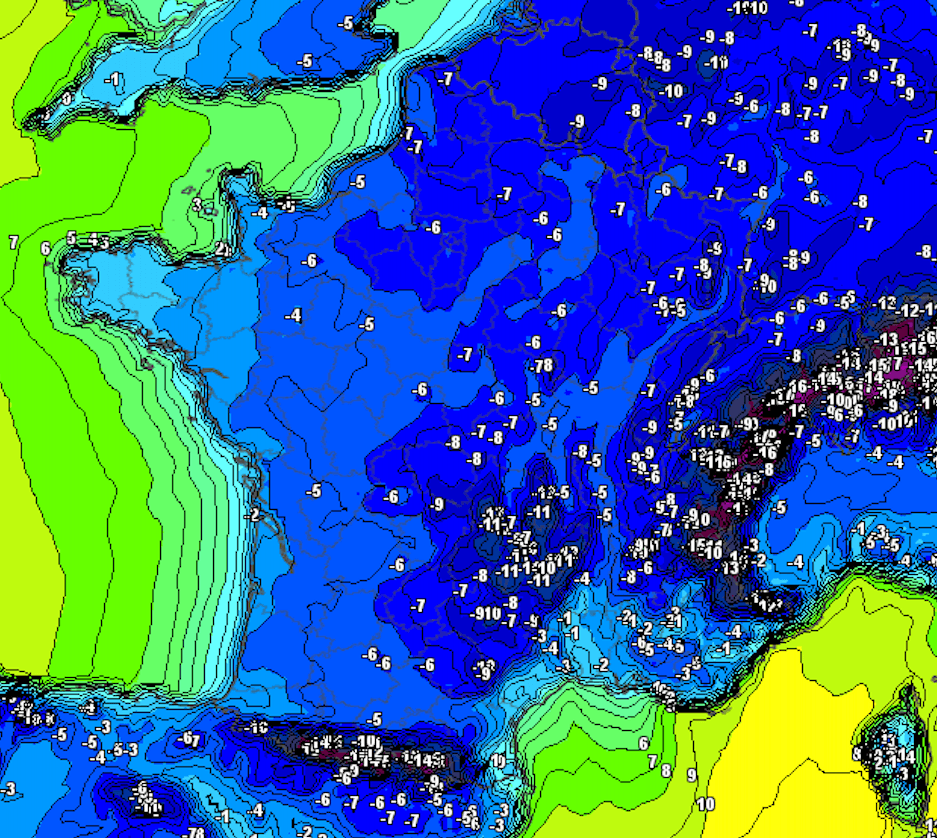 Image d'illustration pour Première vague de froid depuis 2013