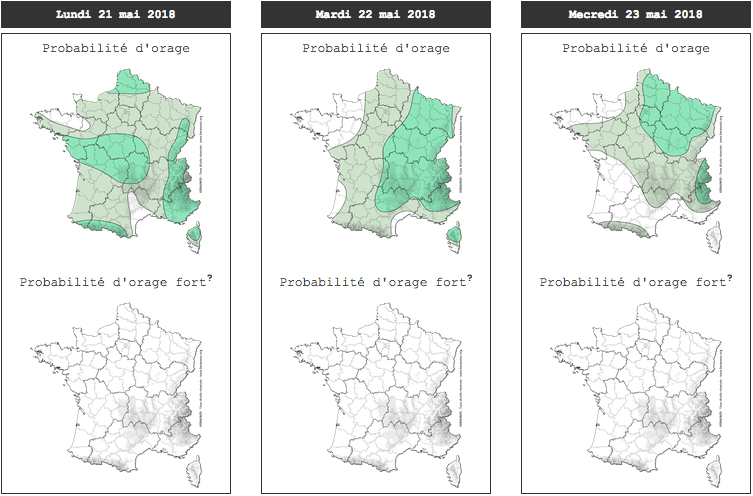 Image d'illustration pour Chaleur estivale et orages en vue pour cette fin mai