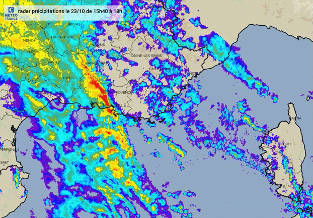 Image d'illustration pour Episodes pluvieux et orageux dans le Sud : suivi et prévisions