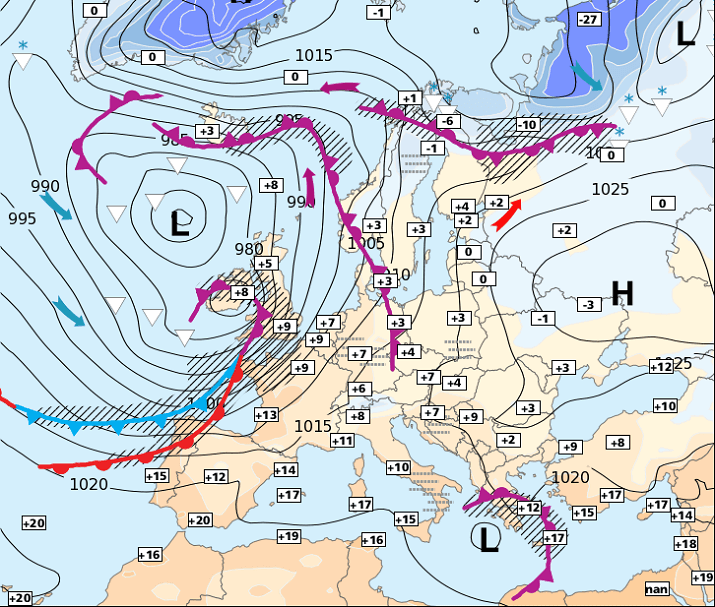 Image d'illustration pour Coup de vent, fortes pluies et inondations en Bretagne